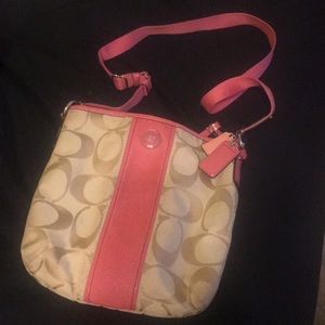 Coach cross body bag